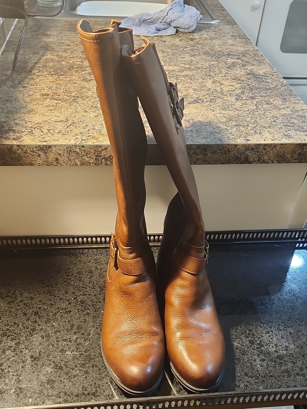NATURALIZER...JESSIE KNEE HIGH RIDING BOOTS